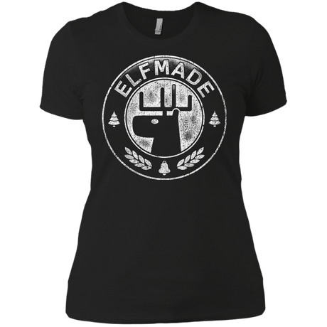 T-Shirts Black / X-Small Elf Made Women's Premium T-Shirt