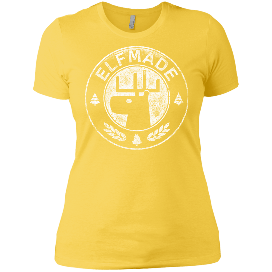 T-Shirts Vibrant Yellow / X-Small Elf Made Women's Premium T-Shirt