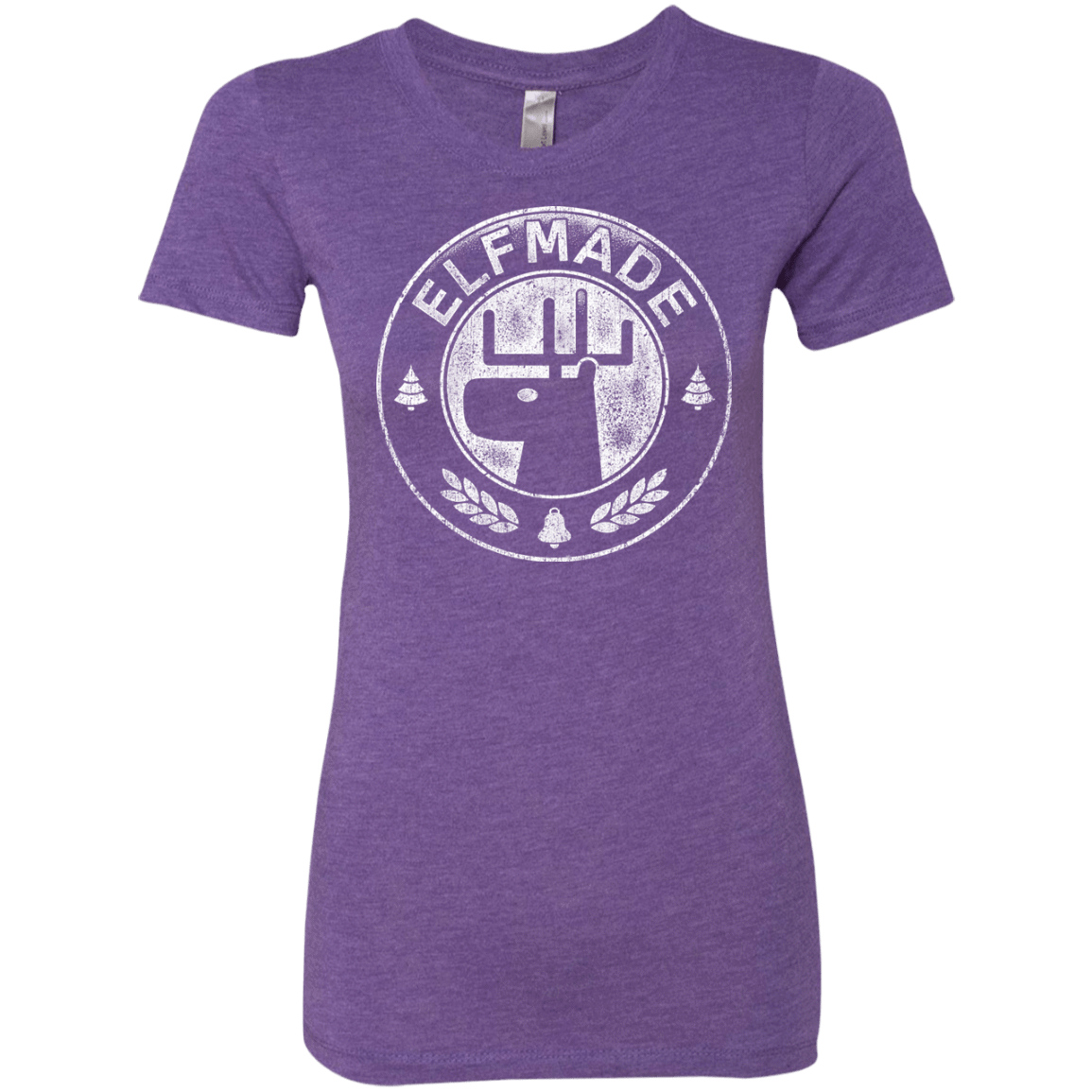 T-Shirts Purple Rush / Small Elf Made Women's Triblend T-Shirt