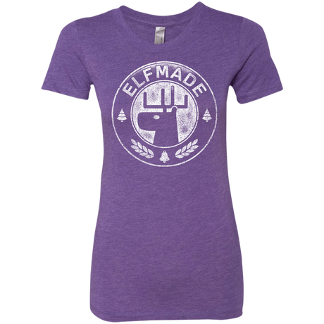 T-Shirts Purple Rush / Small Elf Made Women's Triblend T-Shirt