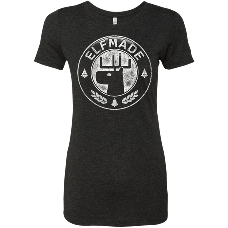 T-Shirts Vintage Black / Small Elf Made Women's Triblend T-Shirt