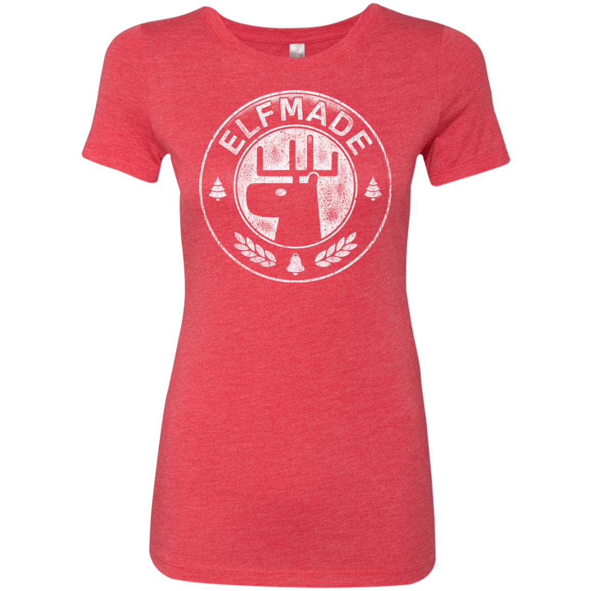 T-Shirts Vintage Red / Small Elf Made Women's Triblend T-Shirt