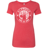 T-Shirts Vintage Red / Small Elf Made Women's Triblend T-Shirt