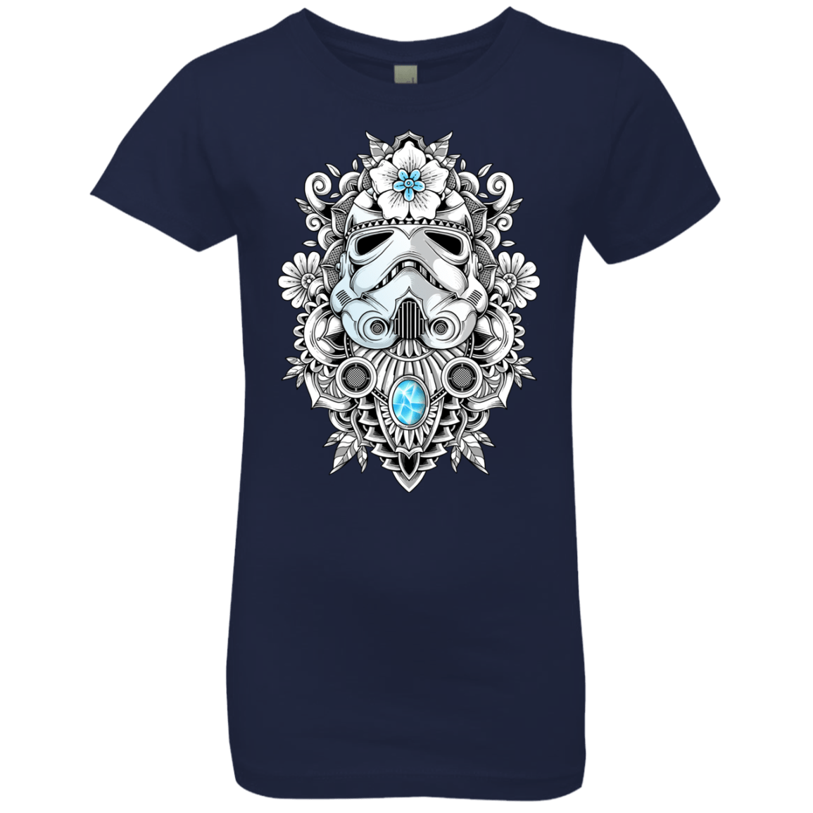 T-Shirts Midnight Navy / YXS Elite Soldier Girls Premium T-Shirt