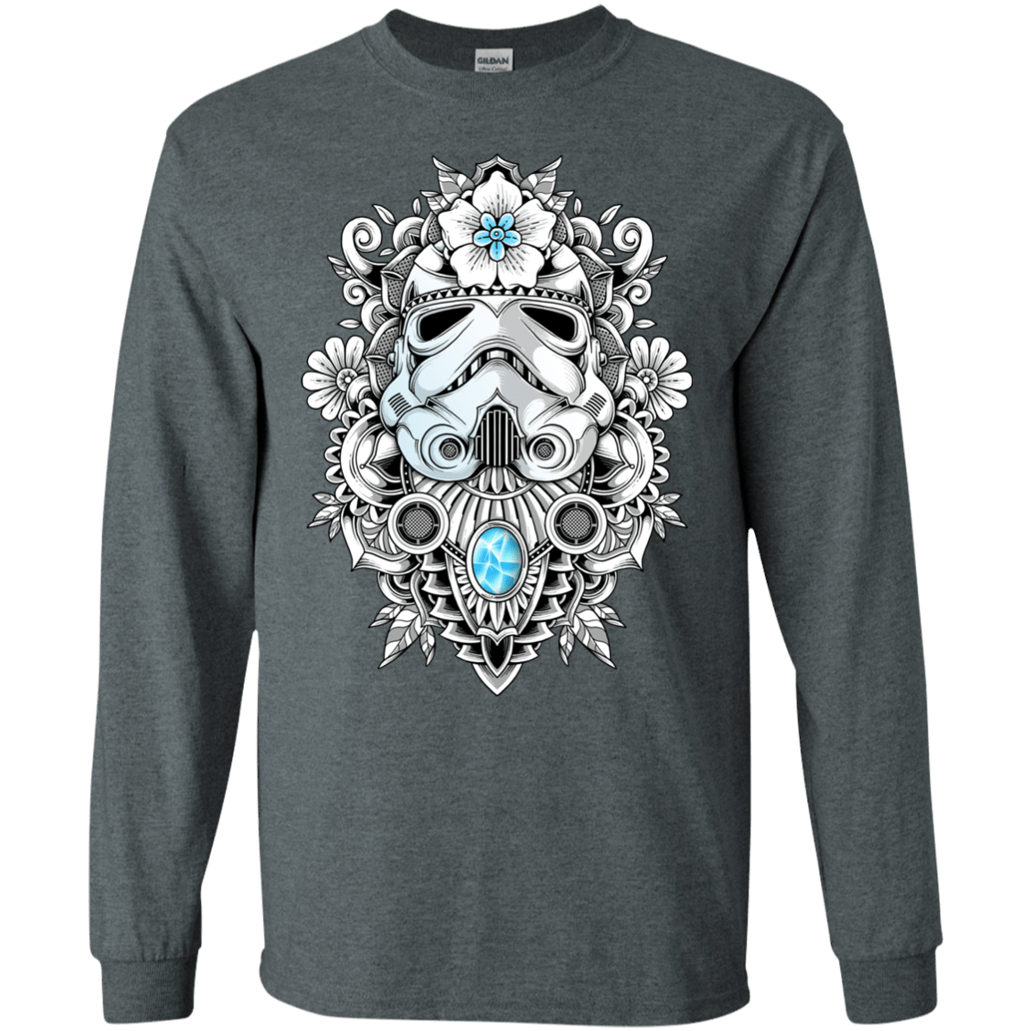 T-Shirts Dark Heather / S Elite Soldier Men's Long Sleeve T-Shirt