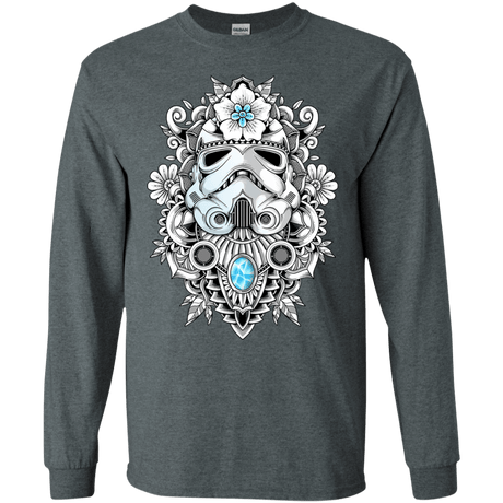 T-Shirts Dark Heather / S Elite Soldier Men's Long Sleeve T-Shirt