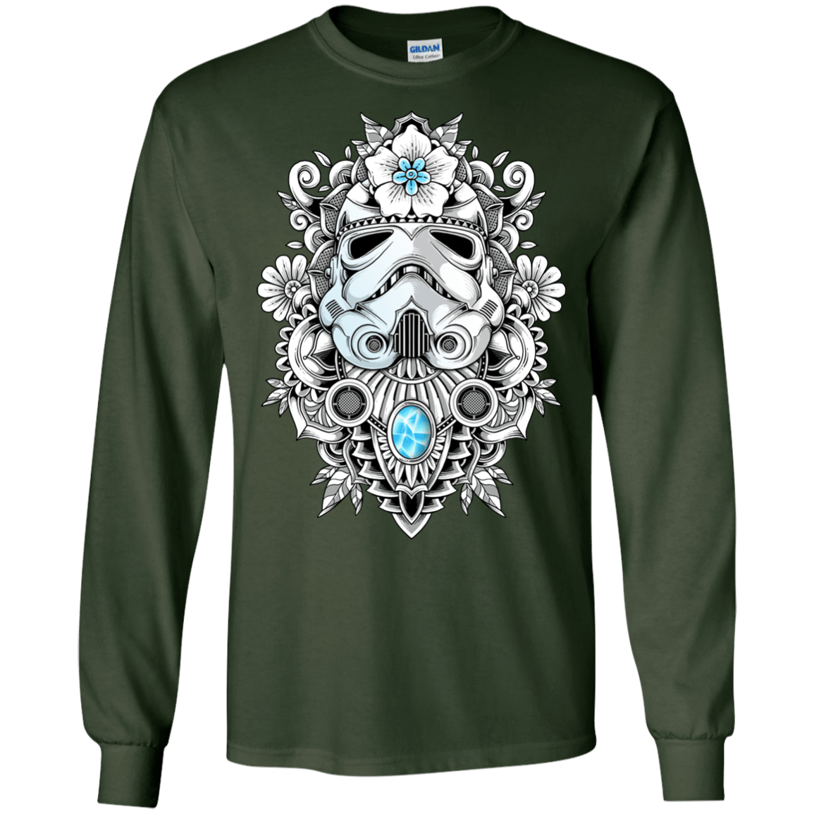 T-Shirts Forest Green / S Elite Soldier Men's Long Sleeve T-Shirt