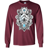 T-Shirts Maroon / S Elite Soldier Men's Long Sleeve T-Shirt