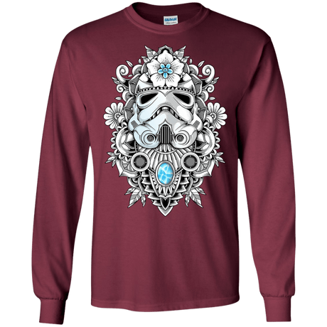 T-Shirts Maroon / S Elite Soldier Men's Long Sleeve T-Shirt