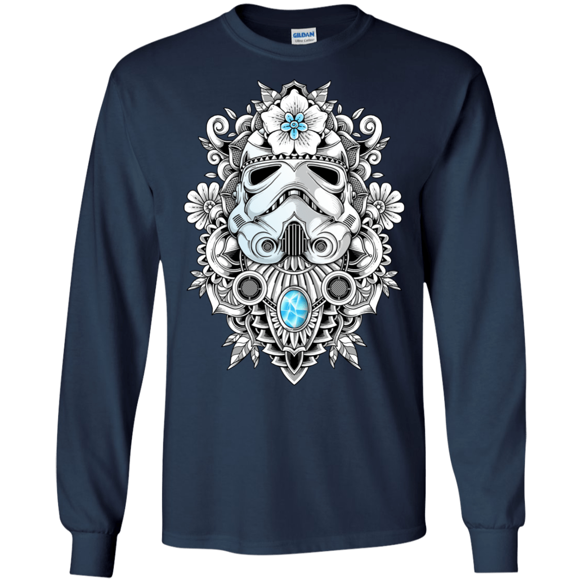 T-Shirts Navy / S Elite Soldier Men's Long Sleeve T-Shirt