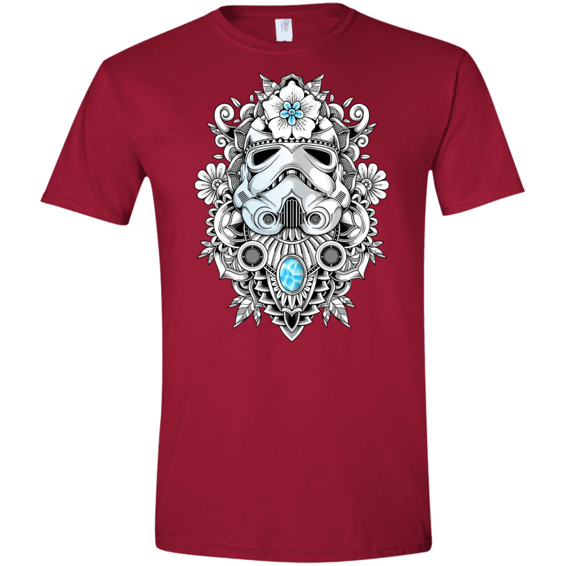 T-Shirts Cardinal Red / S Elite Soldier Men's Semi-Fitted Softstyle