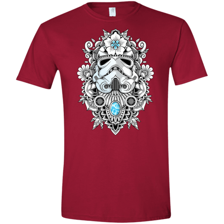 T-Shirts Cardinal Red / S Elite Soldier Men's Semi-Fitted Softstyle