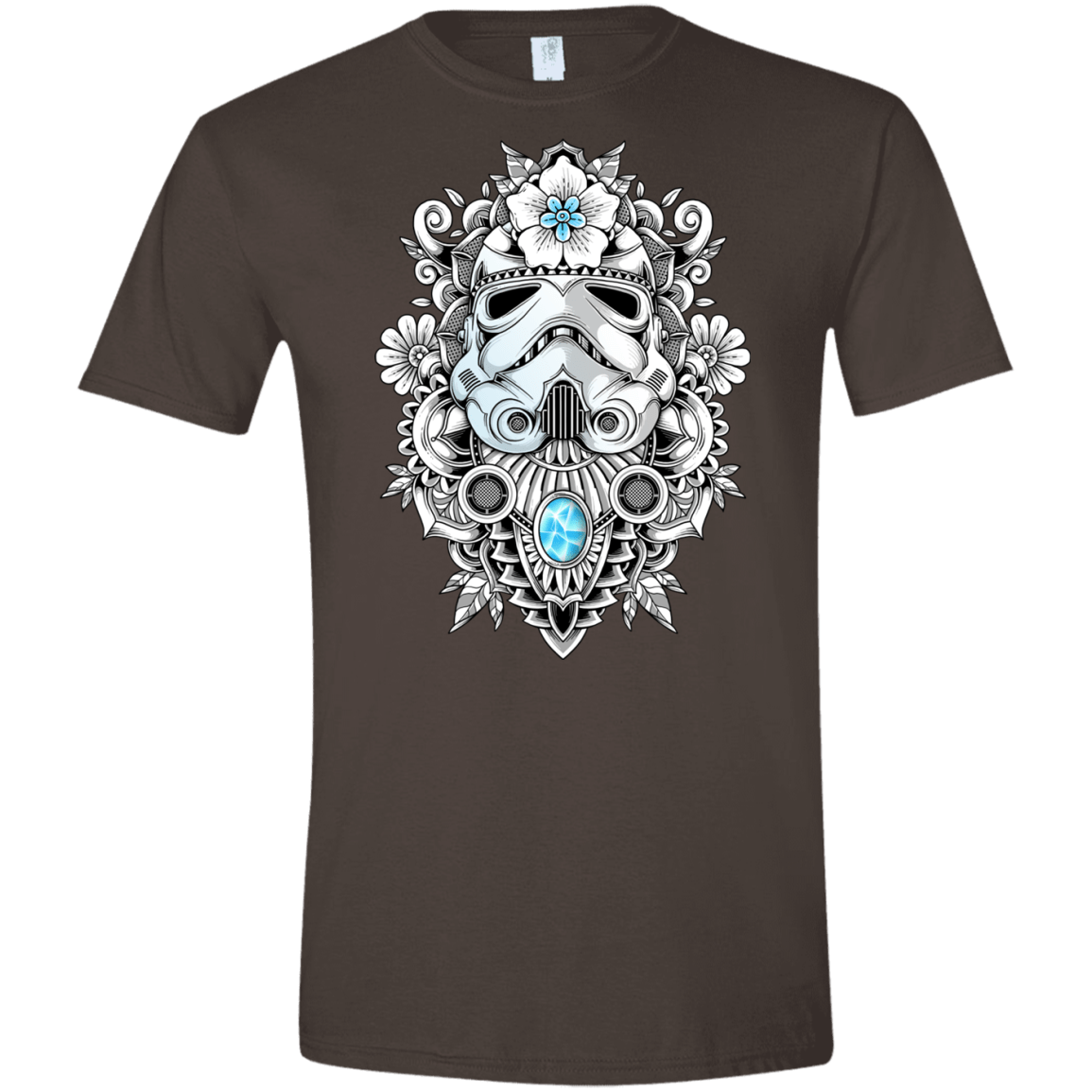 T-Shirts Dark Chocolate / S Elite Soldier Men's Semi-Fitted Softstyle