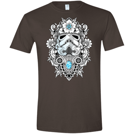 T-Shirts Dark Chocolate / S Elite Soldier Men's Semi-Fitted Softstyle