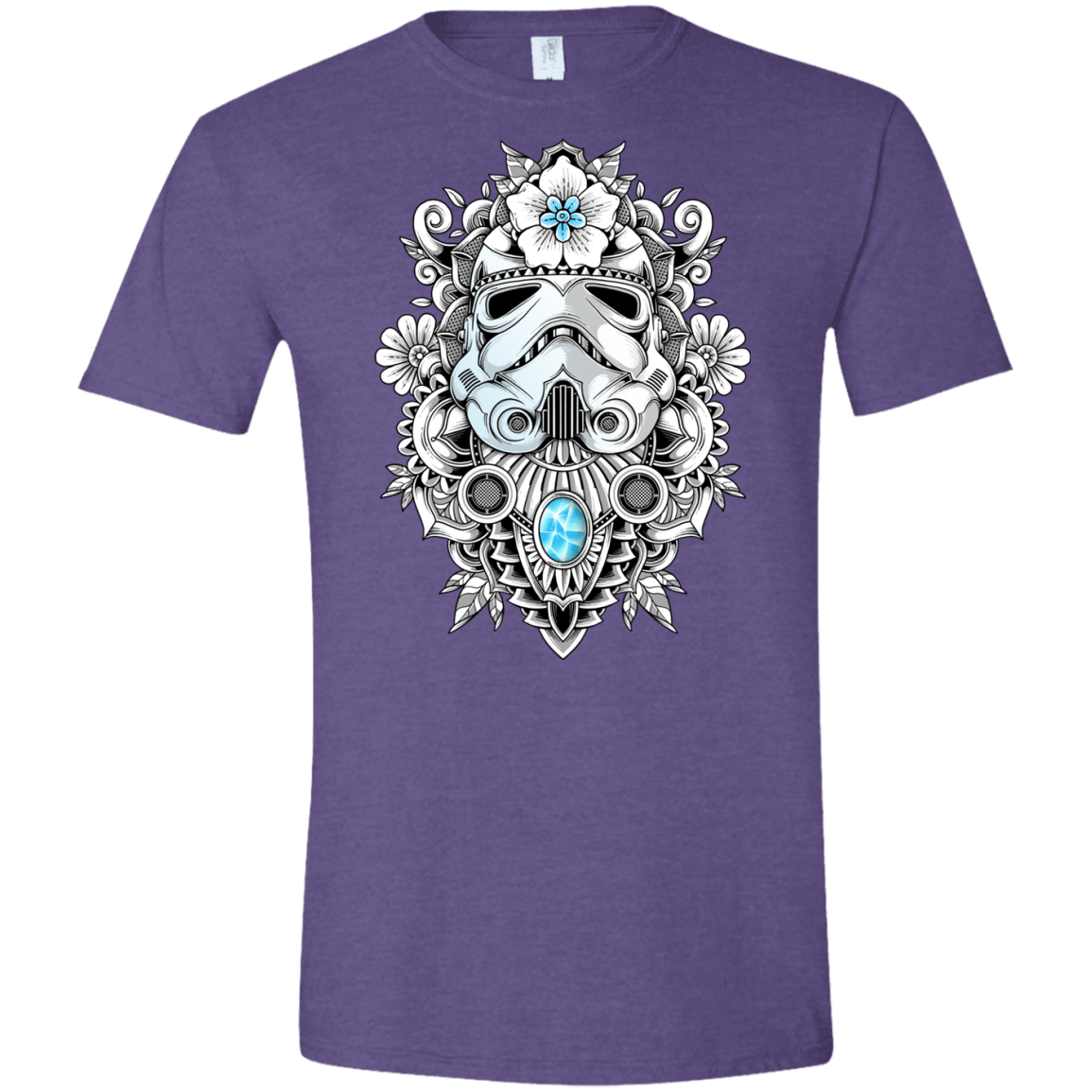 T-Shirts Heather Purple / S Elite Soldier Men's Semi-Fitted Softstyle