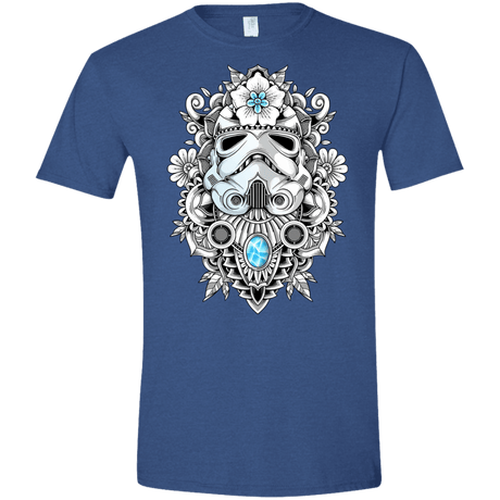 T-Shirts Heather Royal / X-Small Elite Soldier Men's Semi-Fitted Softstyle