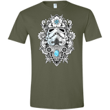 T-Shirts Military Green / S Elite Soldier Men's Semi-Fitted Softstyle