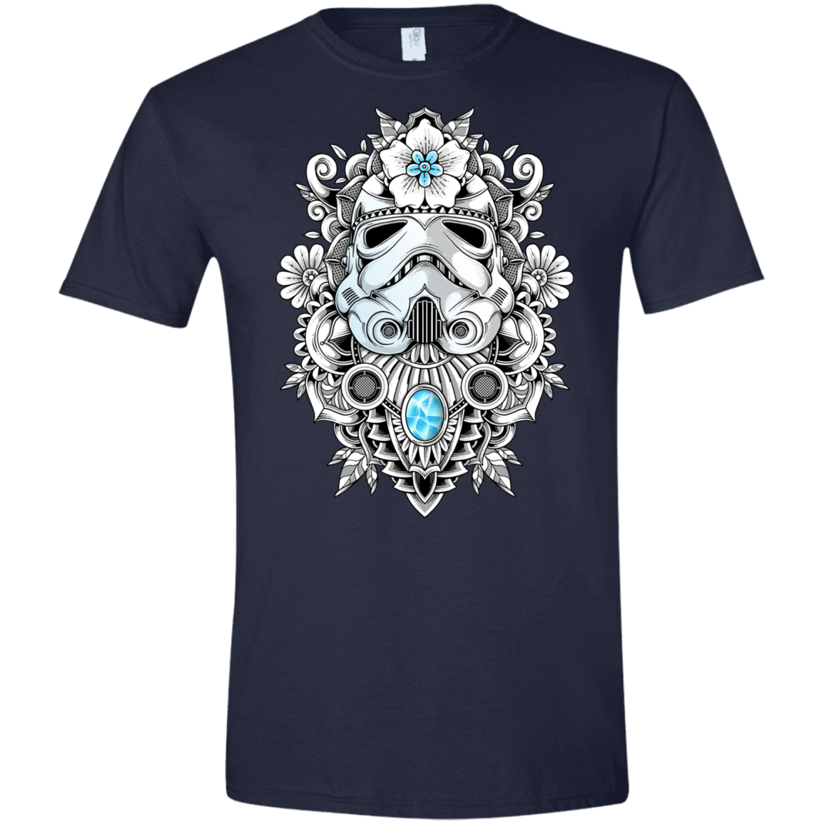 T-Shirts Navy / X-Small Elite Soldier Men's Semi-Fitted Softstyle