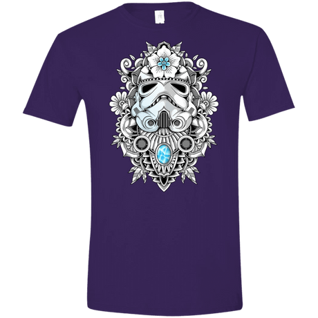 T-Shirts Purple / S Elite Soldier Men's Semi-Fitted Softstyle