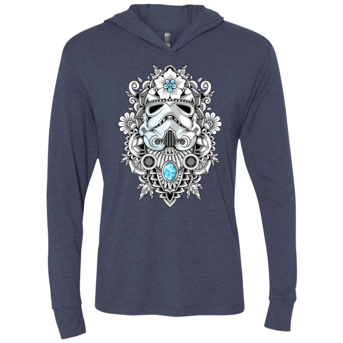 T-Shirts Vintage Navy / X-Small Elite Soldier Triblend Long Sleeve Hoodie Tee