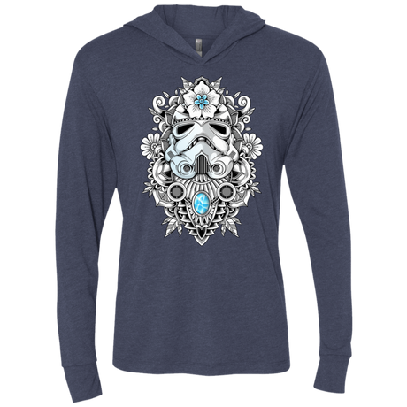 T-Shirts Vintage Navy / X-Small Elite Soldier Triblend Long Sleeve Hoodie Tee