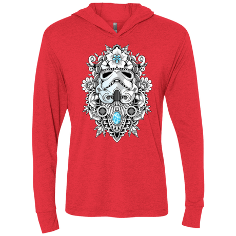 T-Shirts Vintage Red / X-Small Elite Soldier Triblend Long Sleeve Hoodie Tee