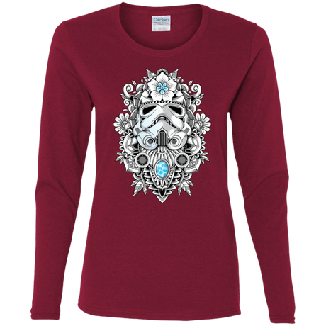 T-Shirts Cardinal / S Elite Soldier Women's Long Sleeve T-Shirt