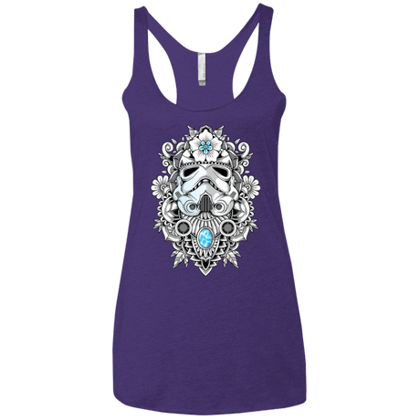 T-Shirts Purple Rush / X-Small Elite Soldier Women's Triblend Racerback Tank