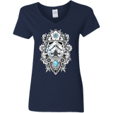 T-Shirts Navy / S Elite Soldier Women's V-Neck T-Shirt