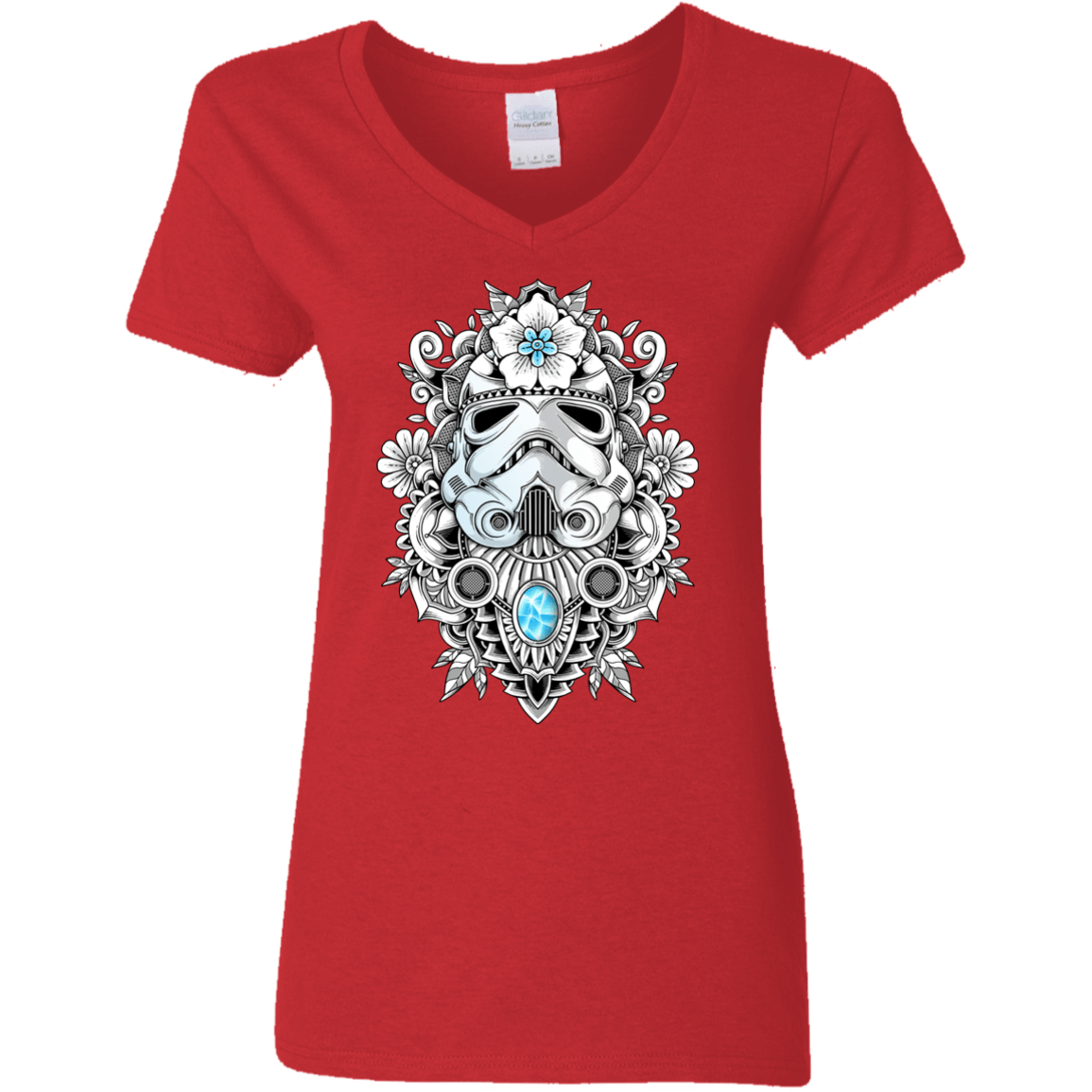 T-Shirts Red / S Elite Soldier Women's V-Neck T-Shirt