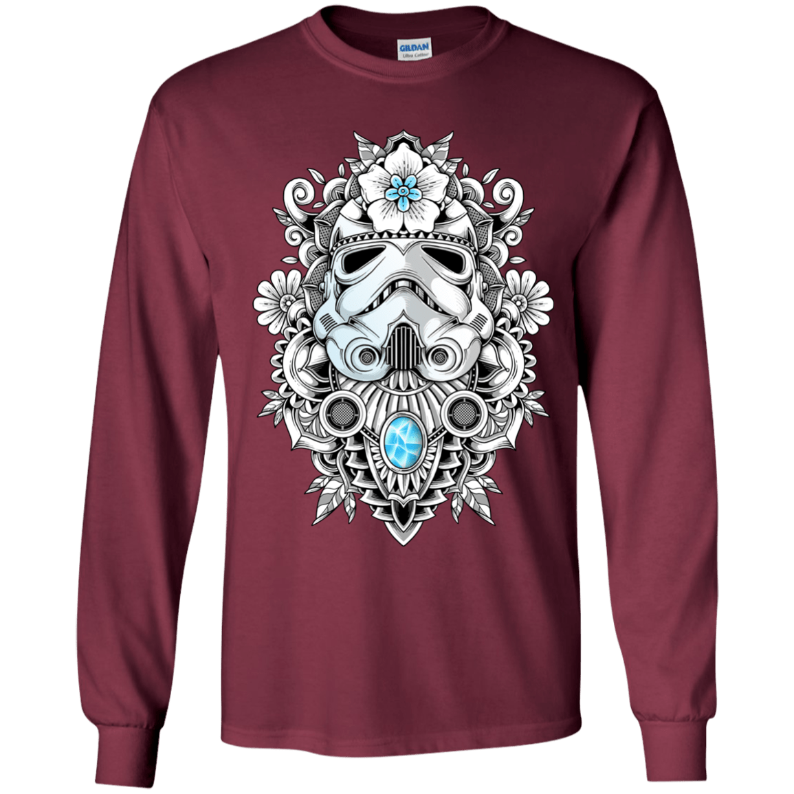 T-Shirts Maroon / YS Elite Soldier Youth Long Sleeve T-Shirt