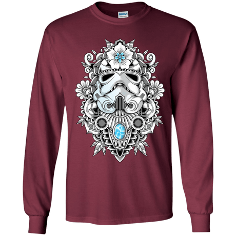 T-Shirts Maroon / YS Elite Soldier Youth Long Sleeve T-Shirt