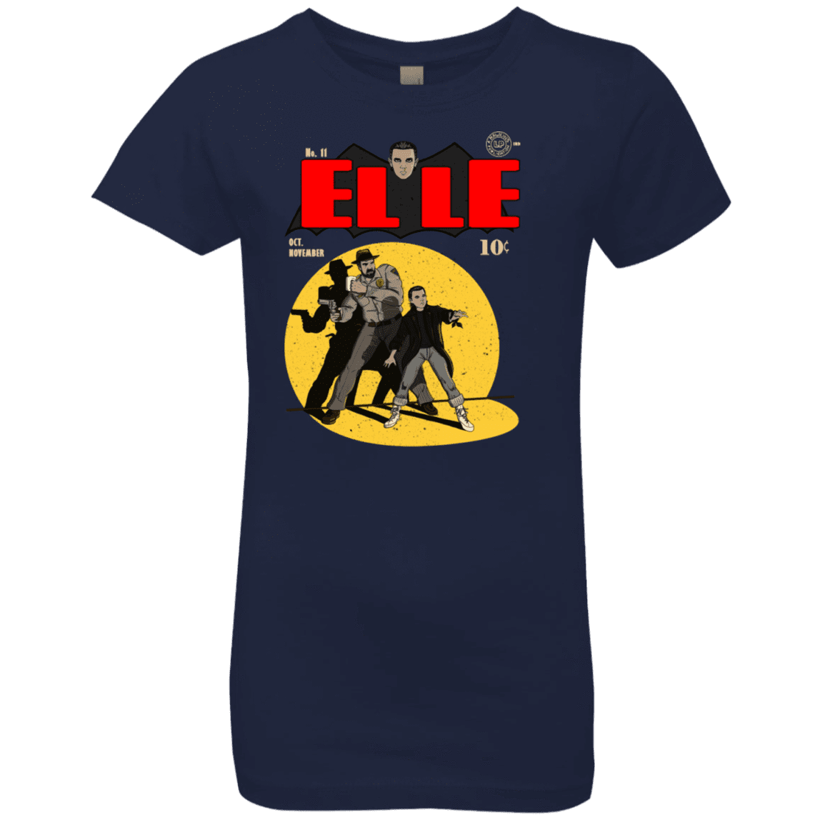 T-Shirts Midnight Navy / YXS Elle N11 Girls Premium T-Shirt