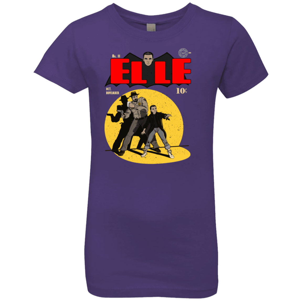 T-Shirts Purple Rush / YXS Elle N11 Girls Premium T-Shirt