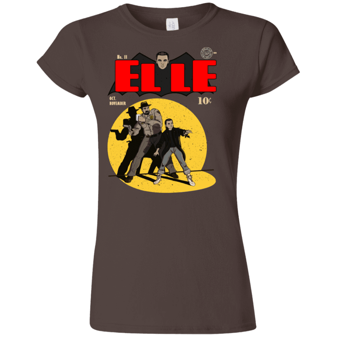 T-Shirts Dark Chocolate / S Elle N11 Junior Slimmer-Fit T-Shirt