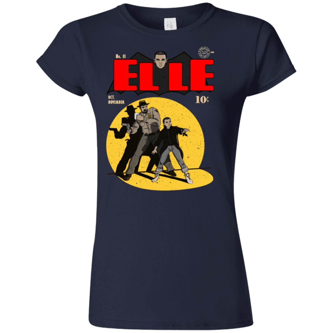 T-Shirts Navy / S Elle N11 Junior Slimmer-Fit T-Shirt