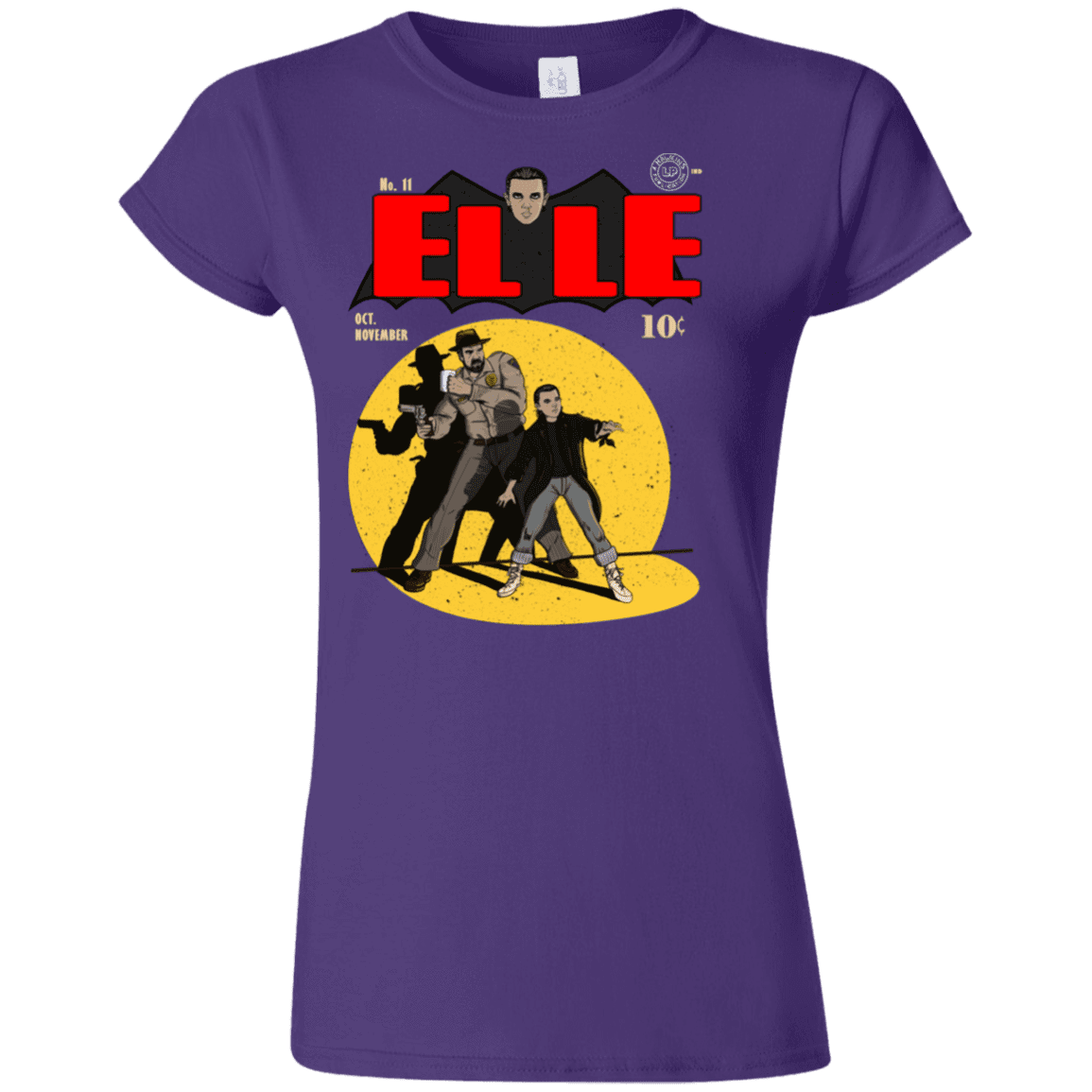 T-Shirts Purple / S Elle N11 Junior Slimmer-Fit T-Shirt