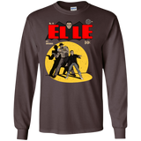 T-Shirts Dark Chocolate / S Elle N11 Men's Long Sleeve T-Shirt