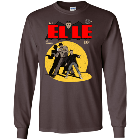 T-Shirts Dark Chocolate / S Elle N11 Men's Long Sleeve T-Shirt