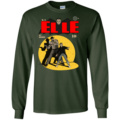 T-Shirts Forest Green / S Elle N11 Men's Long Sleeve T-Shirt