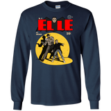 T-Shirts Navy / S Elle N11 Men's Long Sleeve T-Shirt