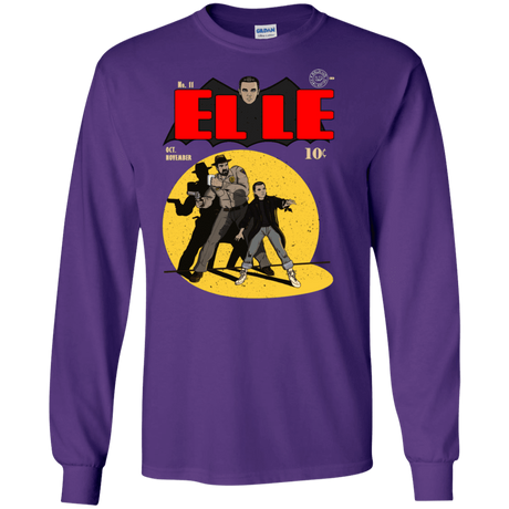 T-Shirts Purple / S Elle N11 Men's Long Sleeve T-Shirt