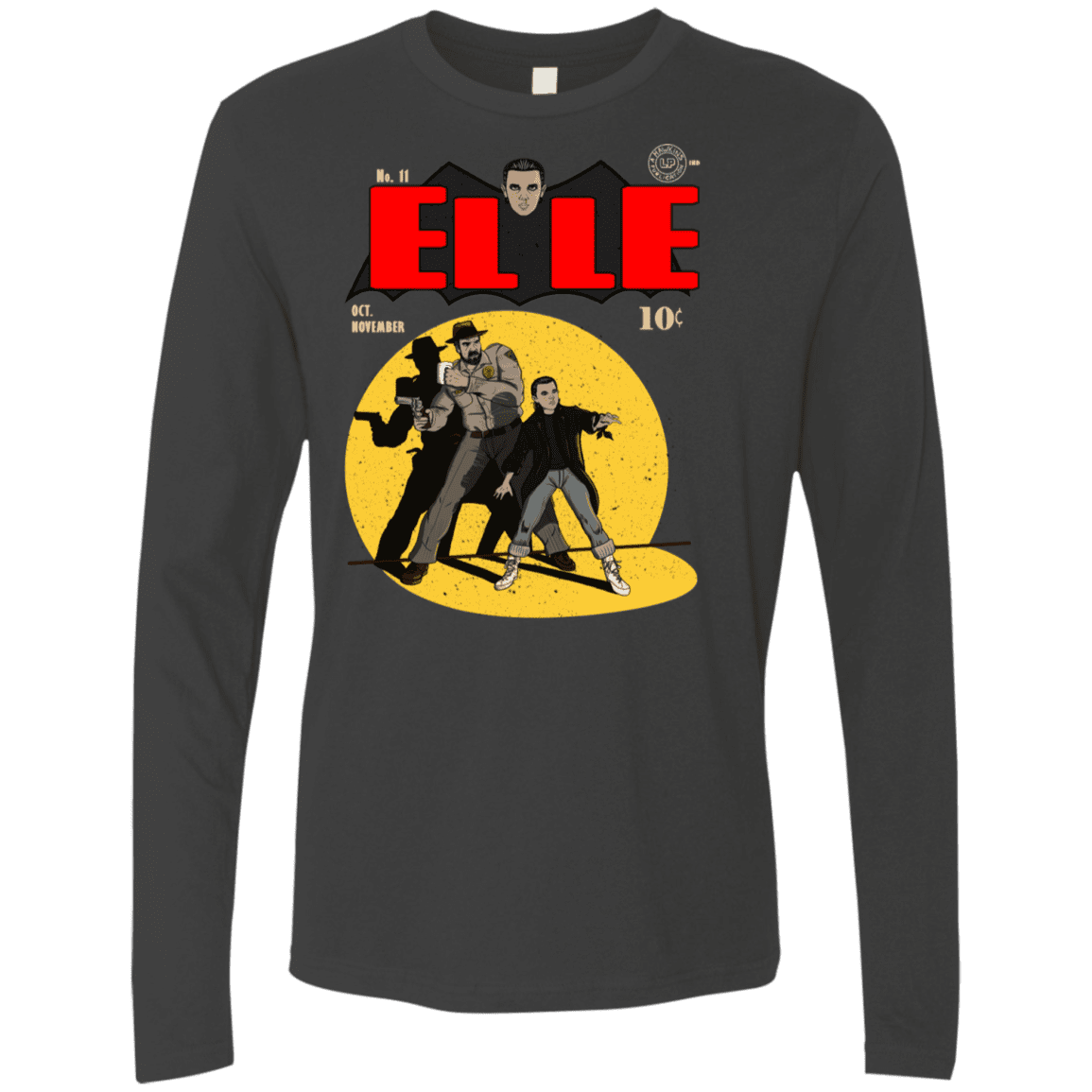 T-Shirts Heavy Metal / S Elle N11 Men's Premium Long Sleeve
