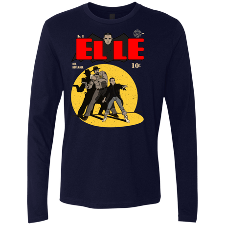 T-Shirts Midnight Navy / S Elle N11 Men's Premium Long Sleeve