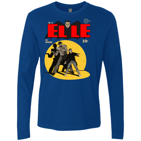 T-Shirts Royal / S Elle N11 Men's Premium Long Sleeve
