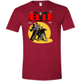 T-Shirts Cardinal Red / S Elle N11 Men's Semi-Fitted Softstyle