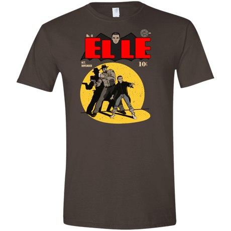 T-Shirts Dark Chocolate / S Elle N11 Men's Semi-Fitted Softstyle