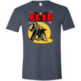T-Shirts Heather Navy / S Elle N11 Men's Semi-Fitted Softstyle