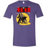T-Shirts Heather Purple / S Elle N11 Men's Semi-Fitted Softstyle