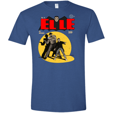 T-Shirts Heather Royal / X-Small Elle N11 Men's Semi-Fitted Softstyle